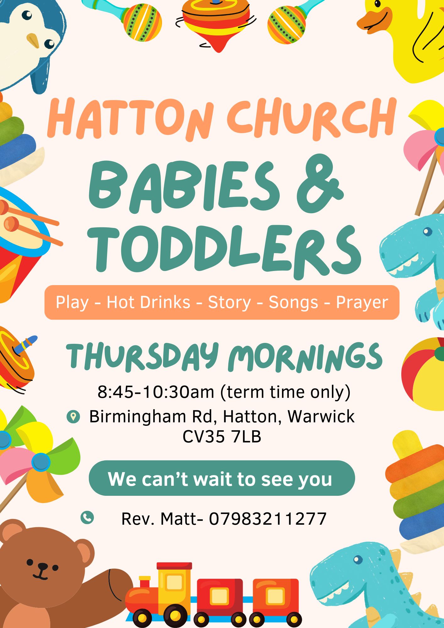 Hatton Church Toddlers Poster